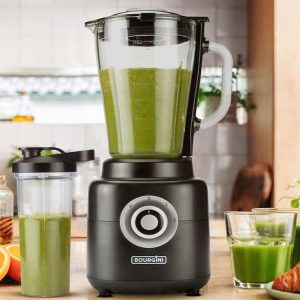BOURGINI Power Blender Black: De ideale keukenhulp voor creatieve culinaire avonturen